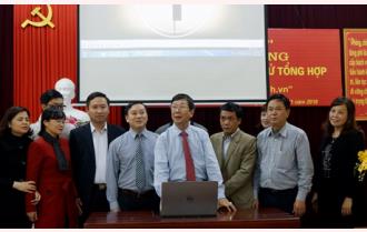 Yên Bái: Ban Nội chính Tỉnh ủy khai trương Trang thông tin điện tử tổng hợp 